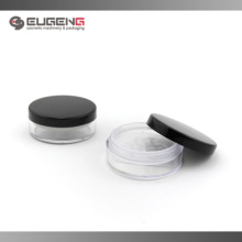 Round loose powder case with sifter